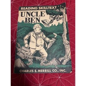 Vintage 1946 Uncle Ben Reading Skilltext Charles E Merrill My Weekly Reader Book